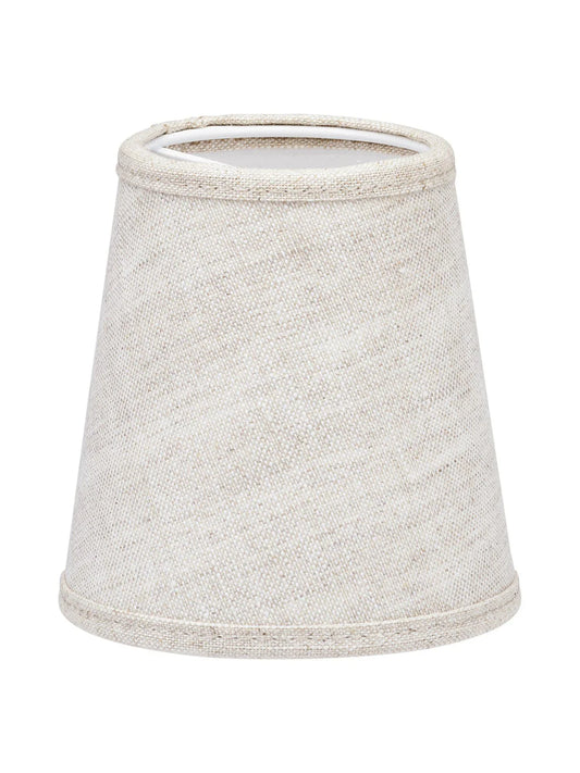 Queen Lampskärm - Lin Natur/vit 10cm - PR Home - Ljusvaruhuset