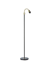 Amy Golvfot Flex1 - Svart/Mässing 150cm - PR Home - Ljusvaruhuset