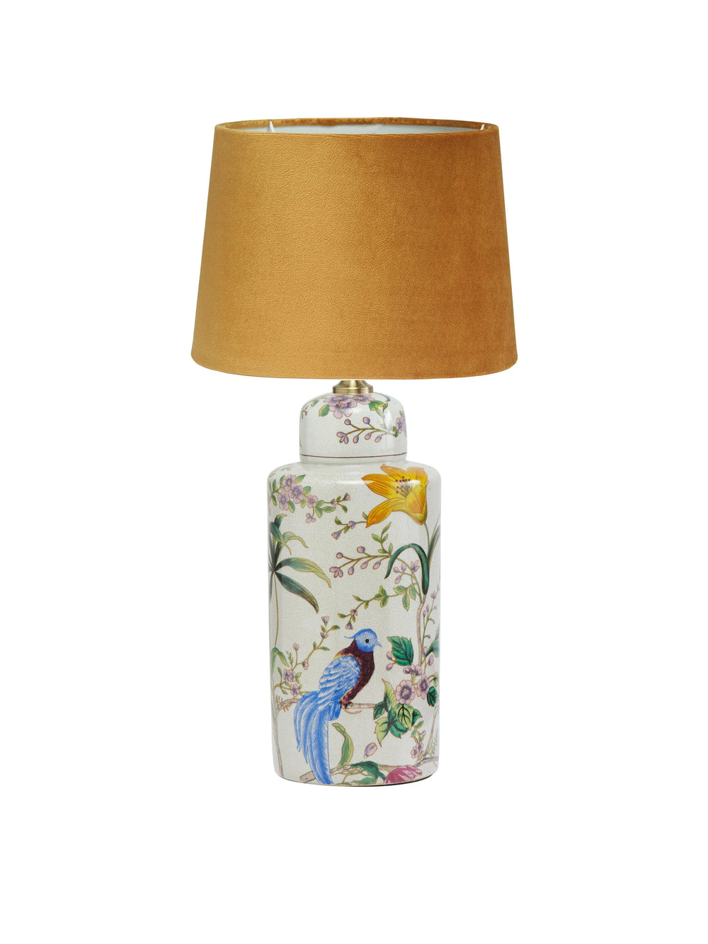 Li Na Lampfot - Vit/mönstrad 46cm - PR Home - Ljusvaruhuset