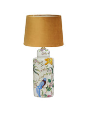 Li Na Lampfot - Vit/mönstrad 46cm - PR Home - Ljusvaruhuset