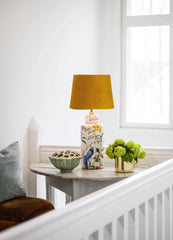 Li Na Lampfot - Vit/mönstrad 46cm - PR Home - Ljusvaruhuset