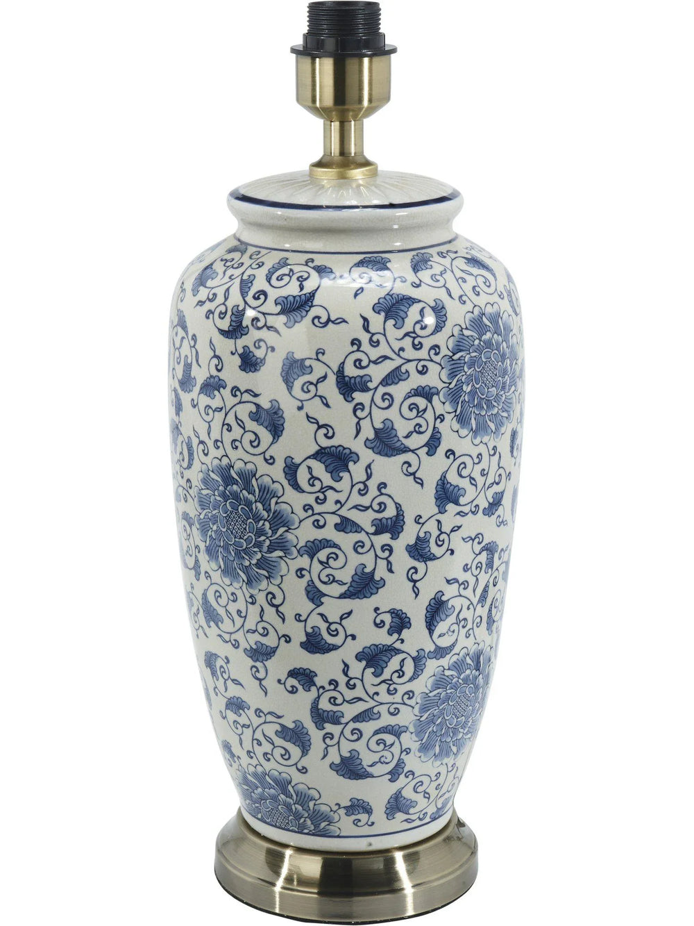 Li Jing Lampfot - Vit/Blå 49cm - PR Home - Ljusvaruhuset