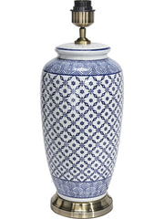 Li Jing Lampfot - Blå 49cm - PR Home - Ljusvaruhuset