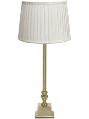 Linné bordslampa med - offwhite skärm 51cm - PR Home - Ljusvaruhuset