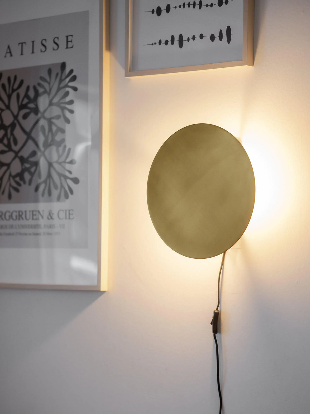 Fullmoon vägglampa - Pale gold 25cm - PR Home - Ljusvaruhuset