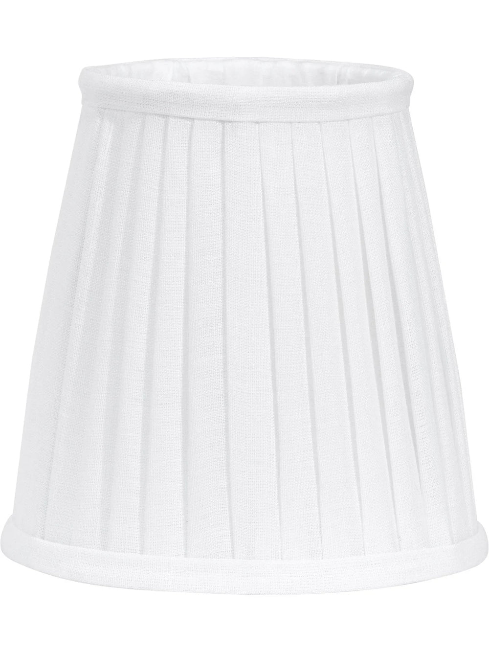 Cia Toppringskärm - Plissé White 20cm - PR Home - Ljusvaruhuset