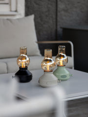 Glimt BordslampaIP44 - Laddbar sand/amber - PR Home - Ljusvaruhuset