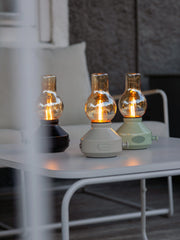 Glimt BordslampaIP44 - Laddbar sand/amber - PR Home - Ljusvaruhuset