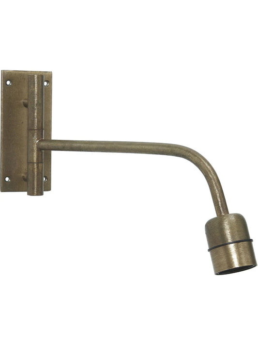 Base vägglampa - Beaten gold 34cm - PR Home - Ljusvaruhuset