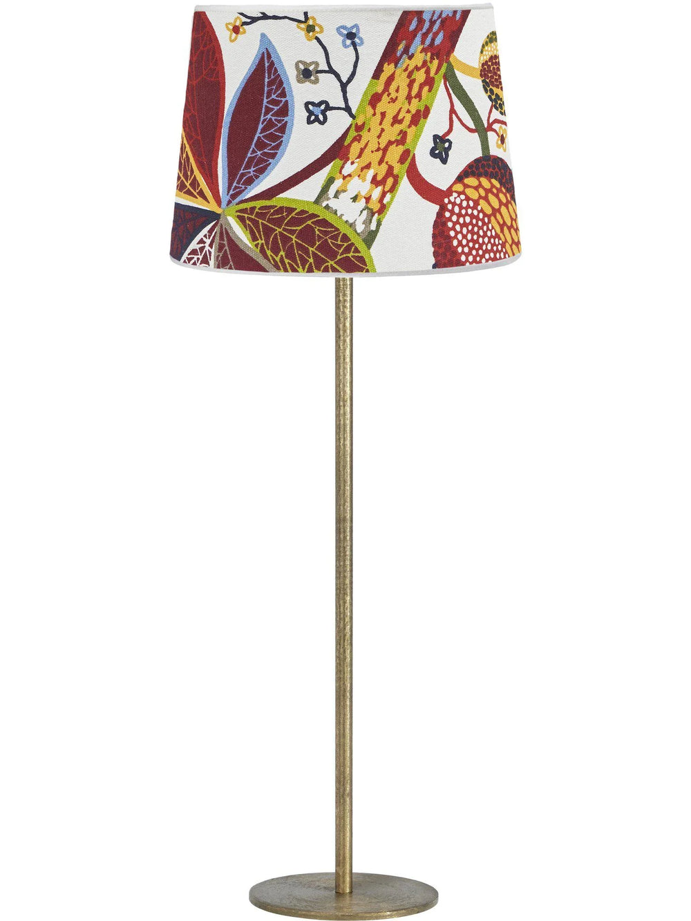 Base bordslampa med - mönstrad skärm 58cm - PR Home - Ljusvaruhuset