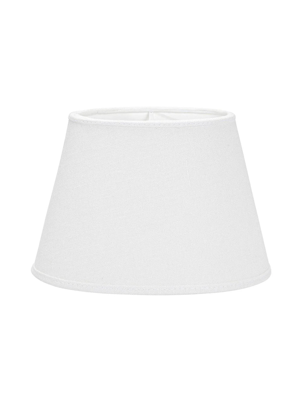 Oval Lampskärm - Lin Offwhite 42cm - PR Home - Ljusvaruhuset