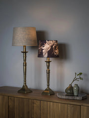 Salong Lampfot - Antikmässing 53cm - PR Home - Ljusvaruhuset