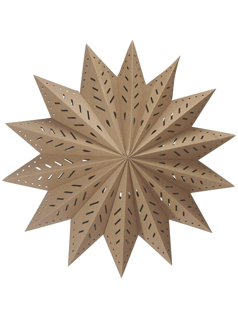 Alfa Julstjärna - Brun 50cm - PR Home - Ljusvaruhuset