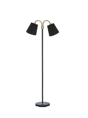 Amy golvfot flex - 2 arm inkl skärm - PR Home - Ljusvaruhuset