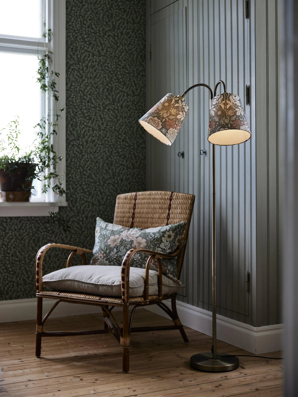 Amy Golv Flex 2 - Dahlia Grön - Borås tapeter - Ljusvaruhuset