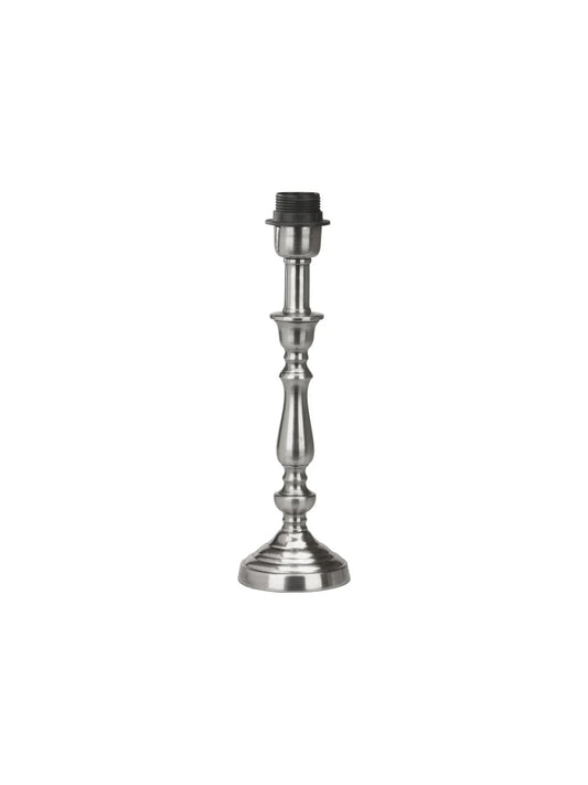 Therese Lampfot - Antiksilver 34cm - PR Home - Ljusvaruhuset