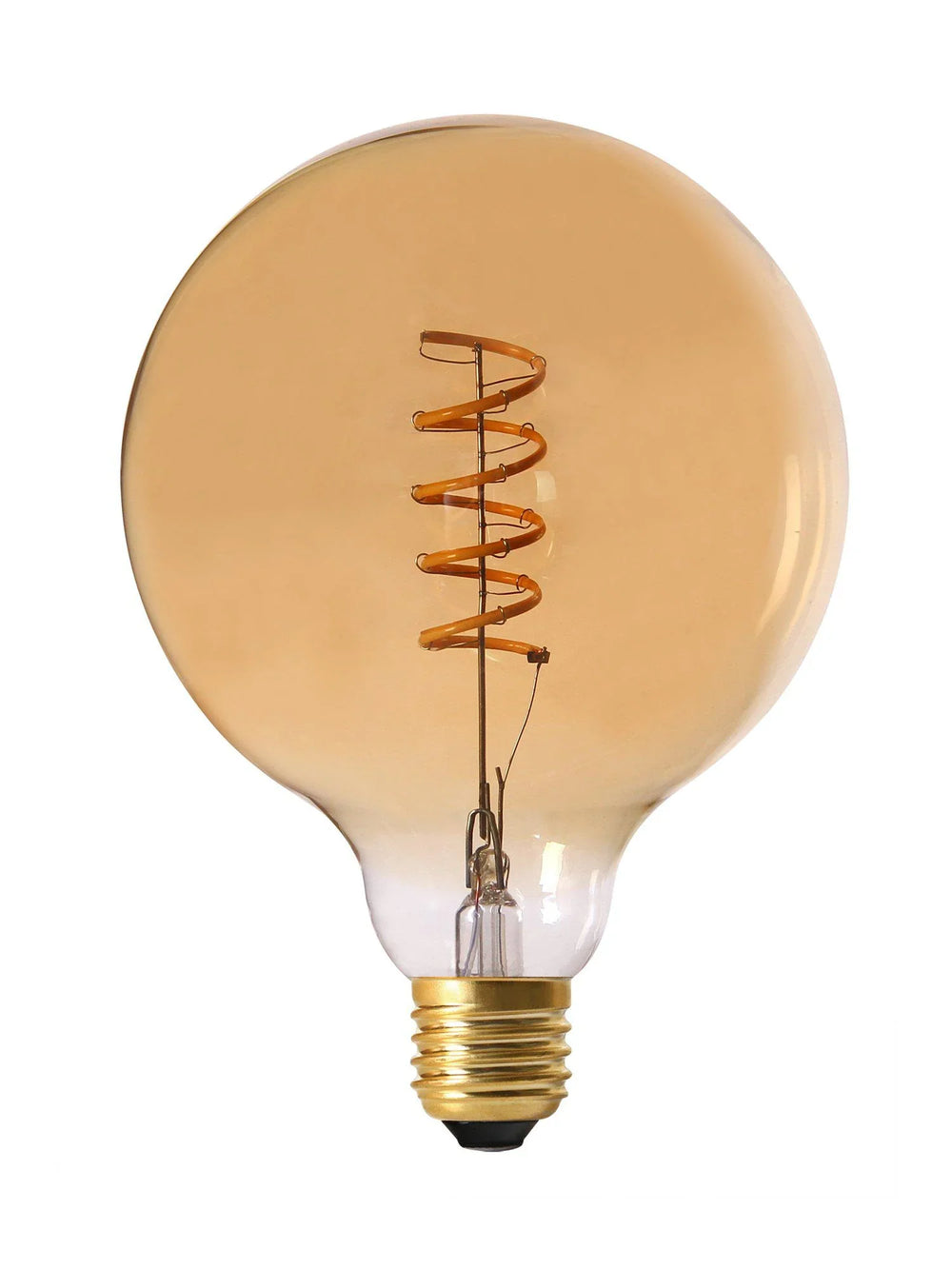 Elect Spiral LED Fil - Globe Gold 125mm - PR Home - Ljusvaruhuset