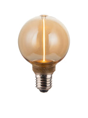 EDGE LED G80 - Amber 122x80mm E27 - PR Home - Ljusvaruhuset