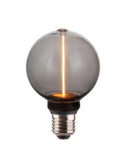 EDGE LED G80 - Smoky 122x80mm E27 - PR Home - Ljusvaruhuset