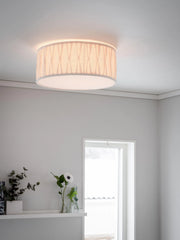 Plafond Plissé - Stygn Offwhite 45cm - PR Home - Ljusvaruhuset