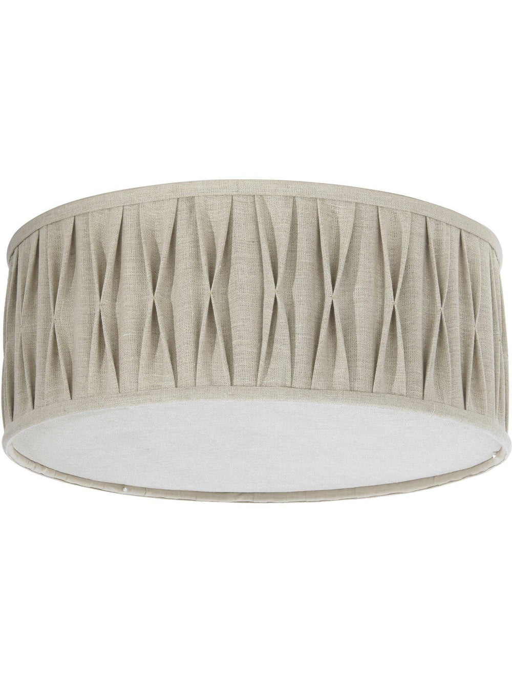 Plafond Plissé - Stygn Natur 45cm - PR Home - Ljusvaruhuset