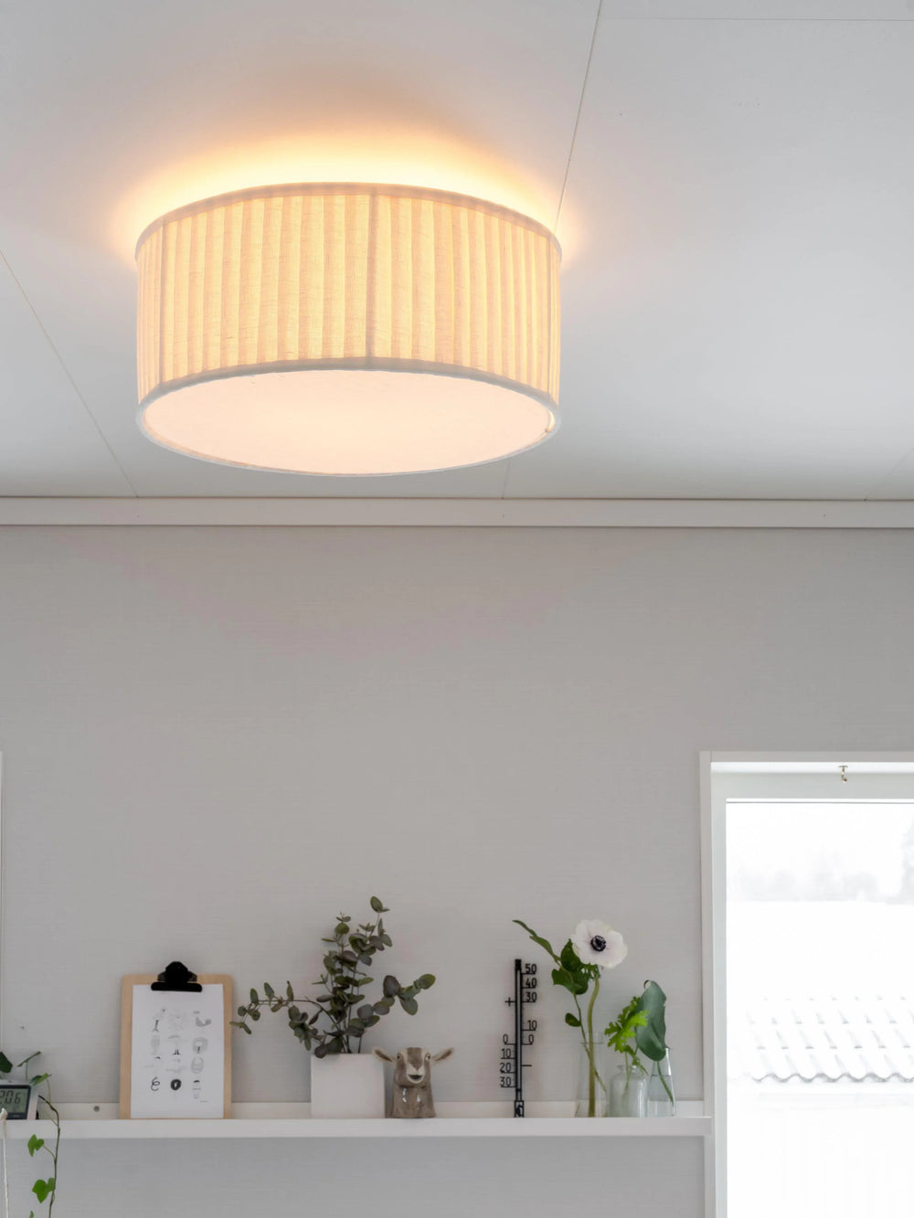 Plafond Plissé - Offwhite 45cm - PR Home - Ljusvaruhuset