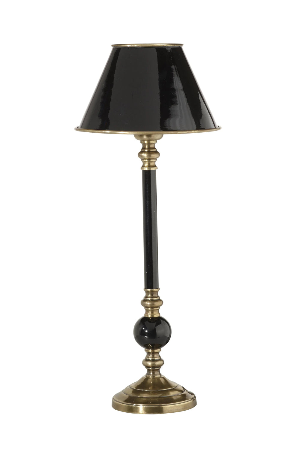 Abbey Lampfot - Svart/Antikmäss 40cm - PR Home - Ljusvaruhuset