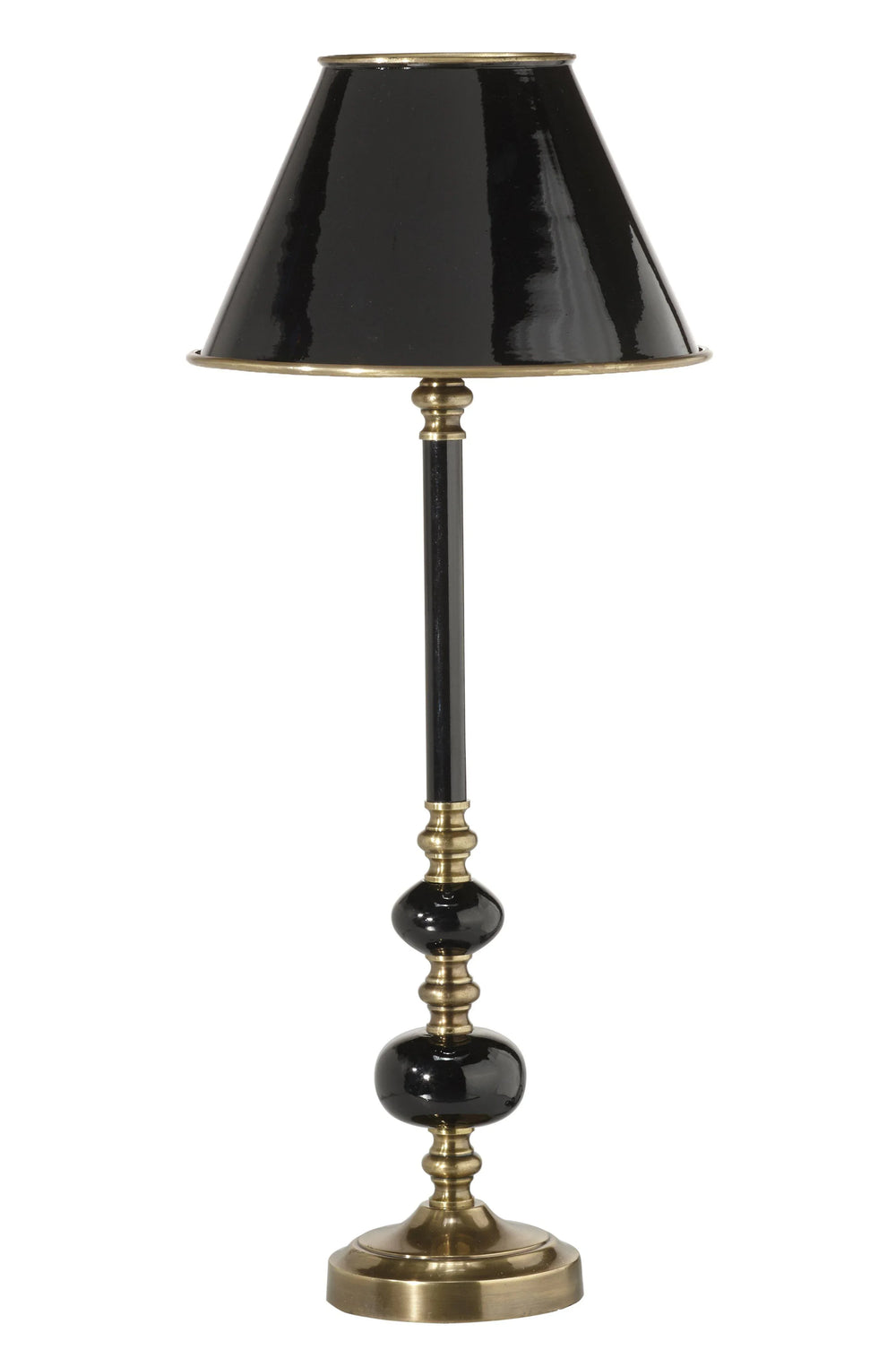 Abbey Lampfot - Svart/Antikmäss 50cm - PR Home - Ljusvaruhuset