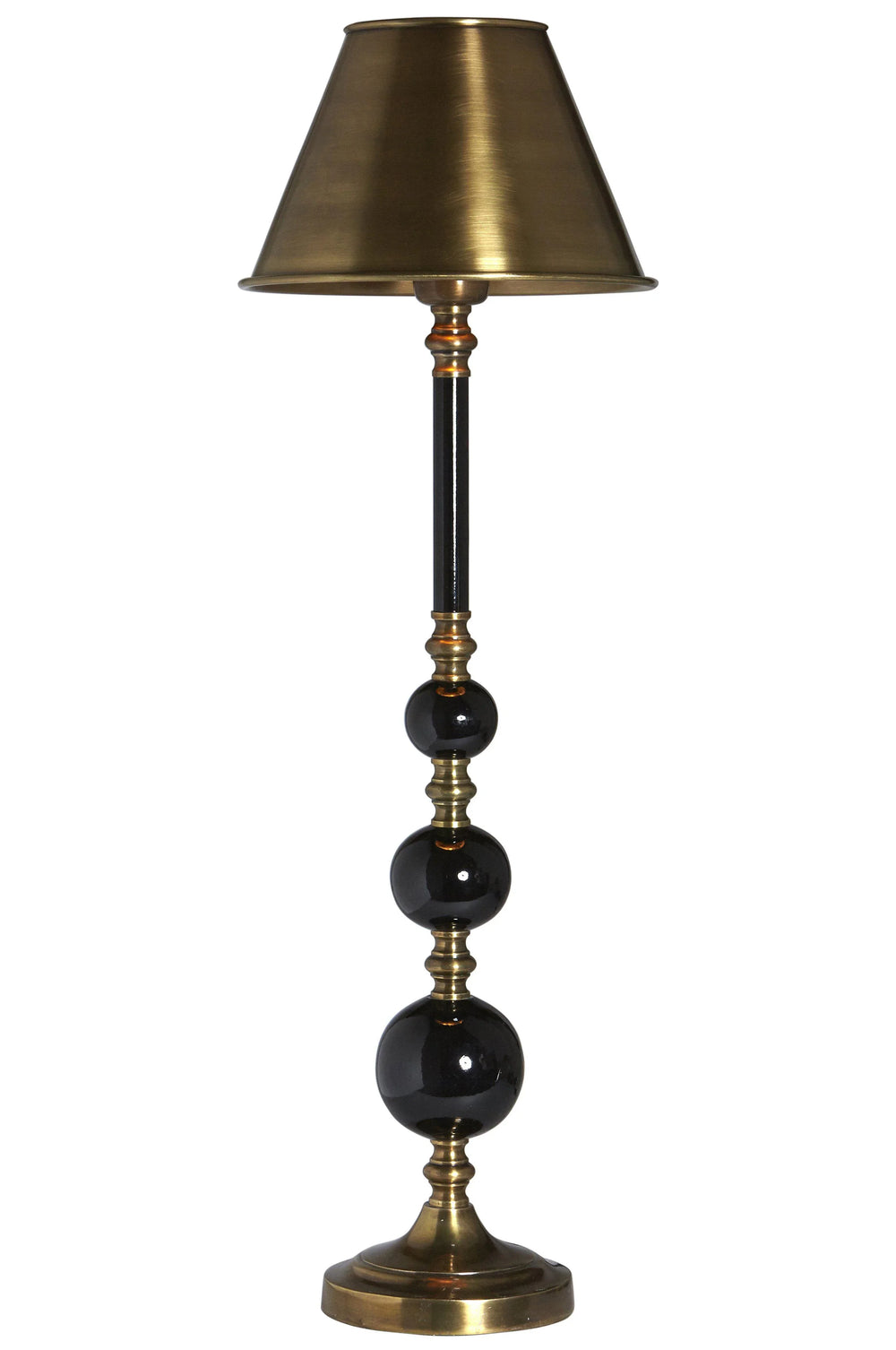 Abbey Lampfot - Svart/Antikmäss 60cm - PR Home - Ljusvaruhuset