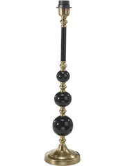 Abbey Lampfot - Svart/Antikmäss 60cm - PR Home - Ljusvaruhuset