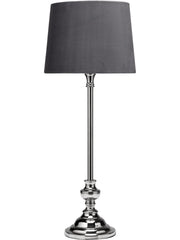 Andrea bordslampa - med grå skärm 55cm - PR Home - Ljusvaruhuset