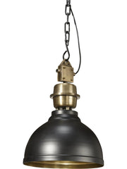 Manchester Taklampa - Svart/Mässing 35cm - PR Home - Ljusvaruhuset