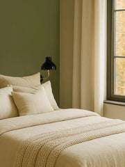 Wells vägglampa - Svart/guld 21cm - PR Home - Ljusvaruhuset