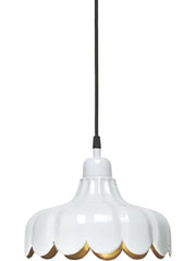 Wells tak/fönsterlam - Vit/guld 24cm - PR Home - Ljusvaruhuset