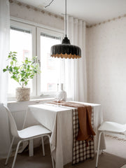 Wells taklampa - Svart/guld 43cm - PR Home - Ljusvaruhuset