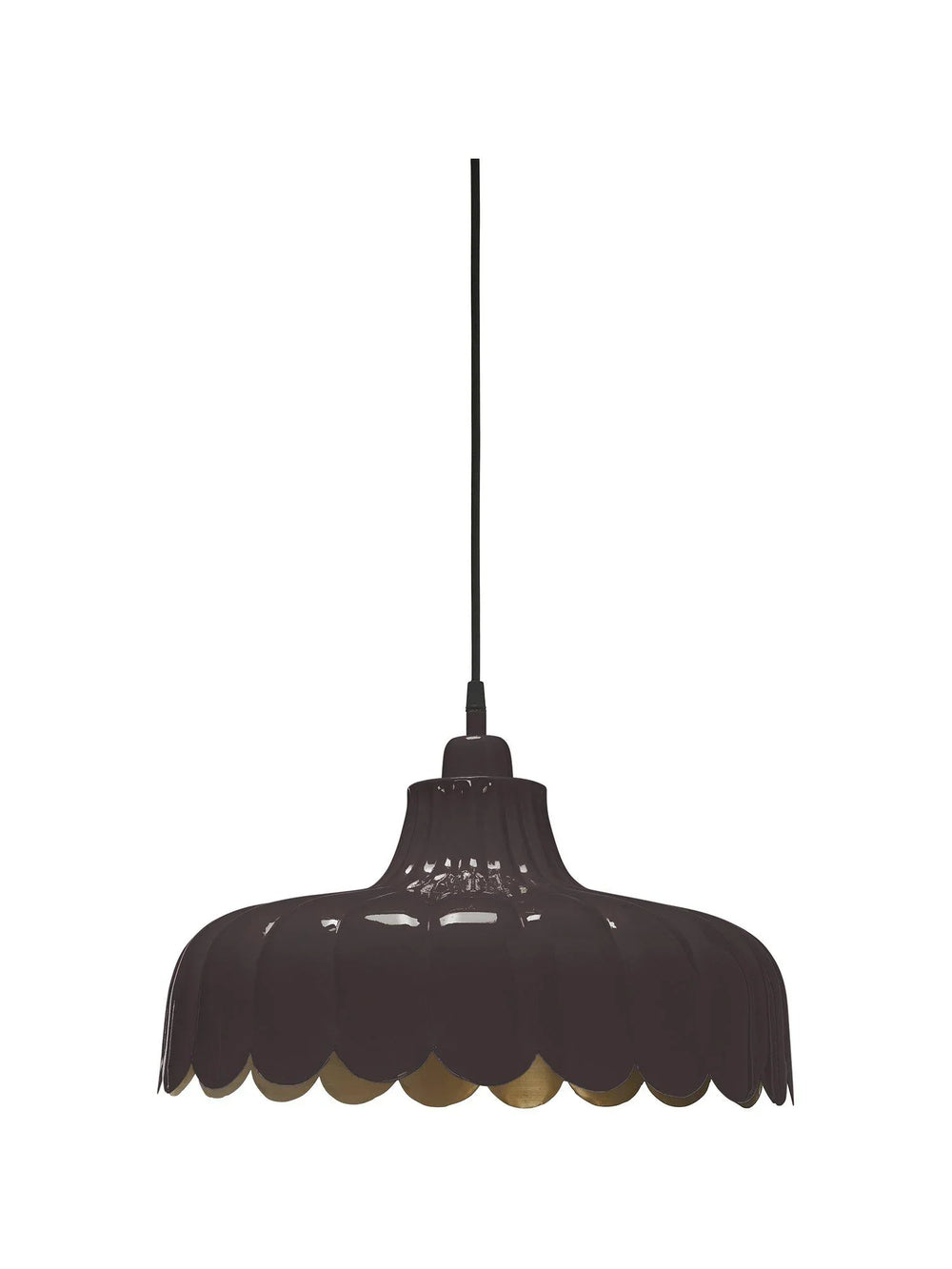 Wells taklampa - Brun/guld 43cm - PR Home - Ljusvaruhuset