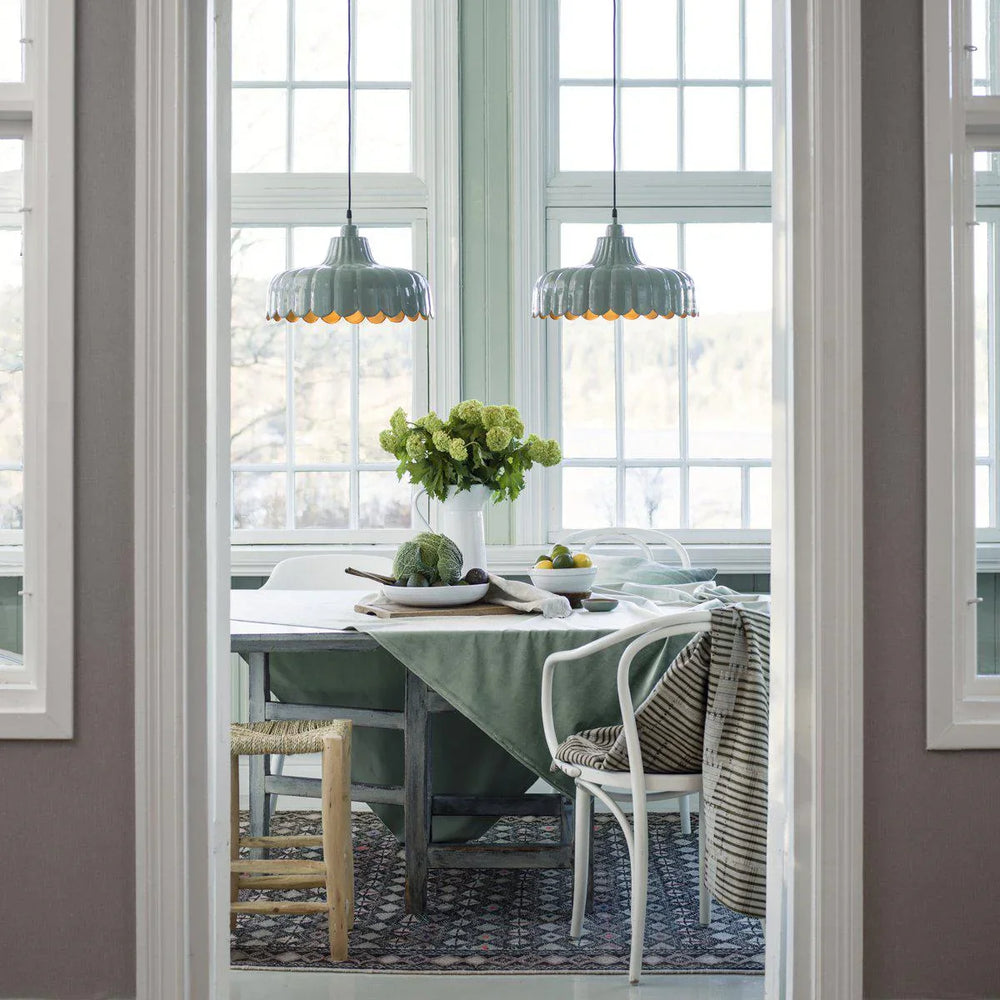 Wells taklampa - Grön/guld 43cm - PR Home - Ljusvaruhuset