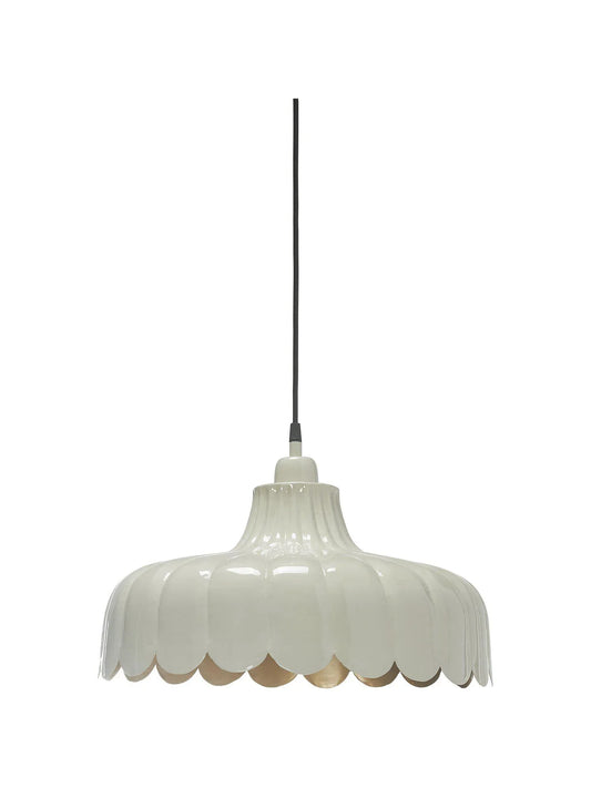 Wells taklampa - Beige/guld 43cm - PR Home - Ljusvaruhuset