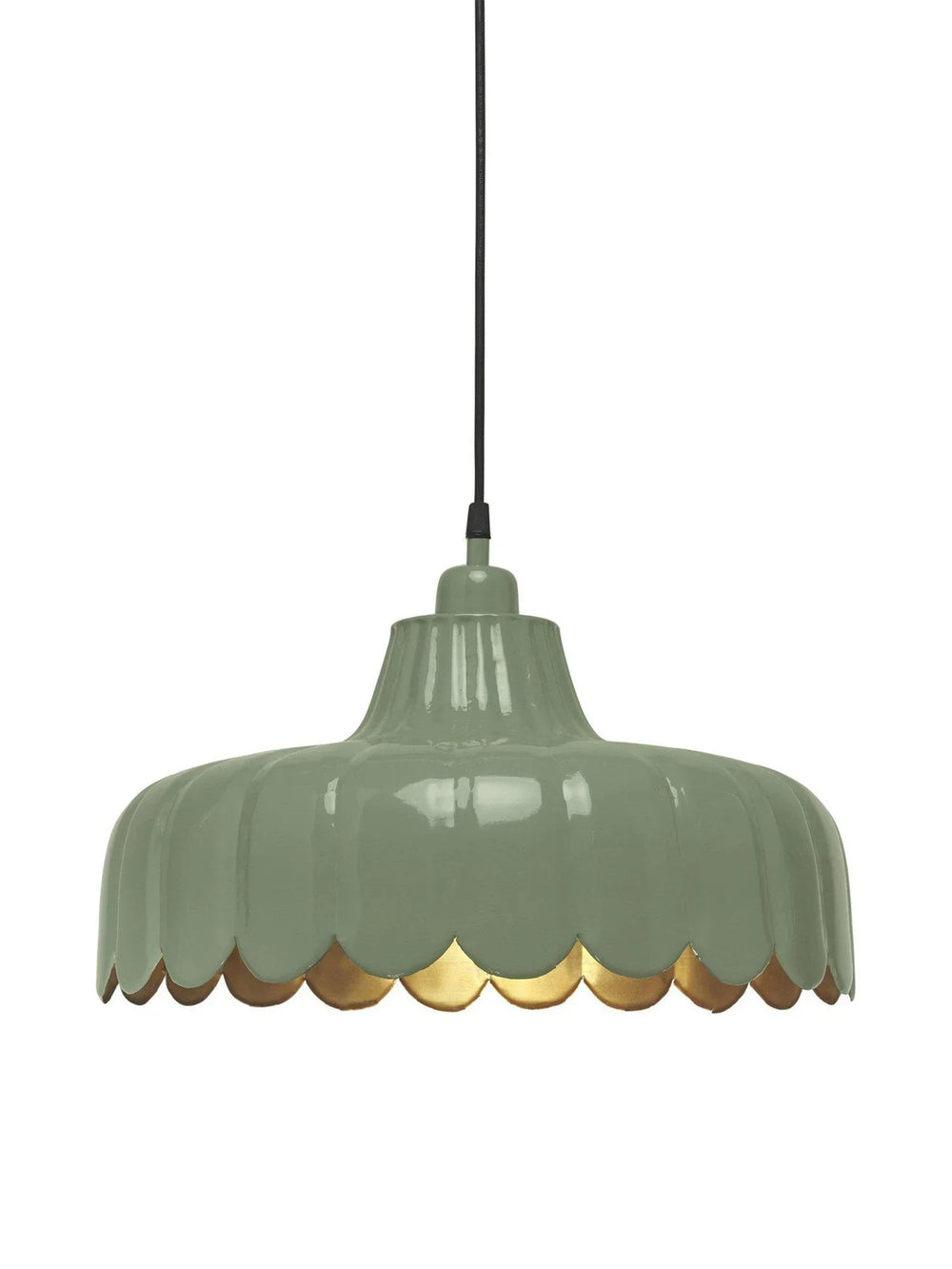 Wells taklampa - Mossa/guld 43cm - PR Home - Ljusvaruhuset