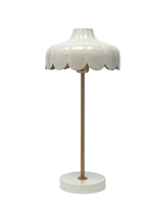 Wells bordslampa - Beige/guld 50cm - PR Home - Ljusvaruhuset