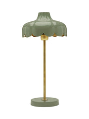 Wells bordslampa - Mossa/guld 50cm - PR Home - Ljusvaruhuset