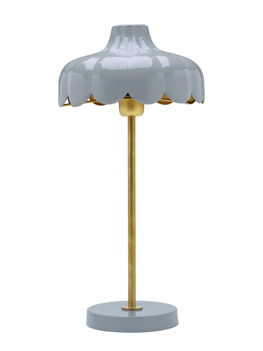 Wells bordslampa - Denim/guld 50cm - PR Home - Ljusvaruhuset