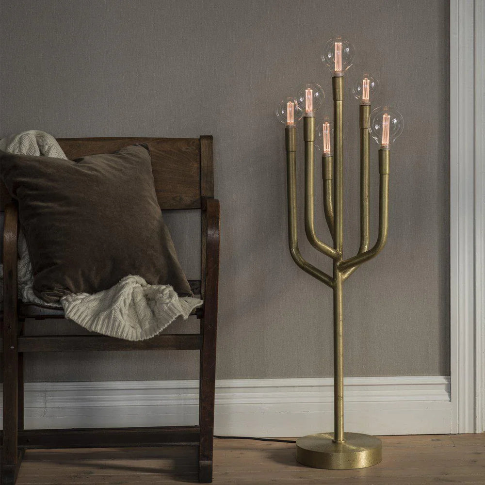 Comet ljusstake - Raw old brass 100cm - PR Home - Ljusvaruhuset