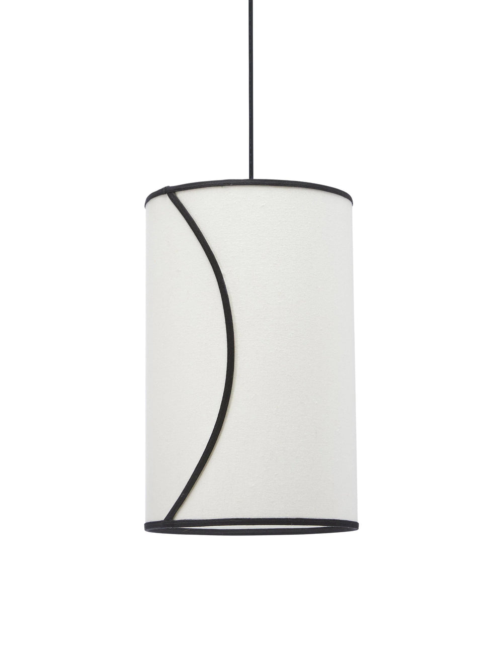 Ava taklampa - Offwhite/svart 25cm - PR Home - Ljusvaruhuset