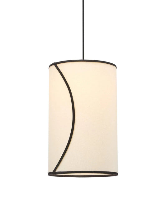 Ava taklampa - Offwhite/svart 30cm - PR Home - Ljusvaruhuset