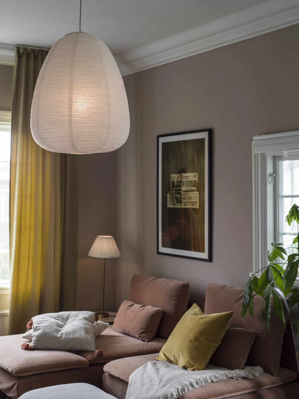 Stella lampskärm - Offwhite 30cm - PR Home - Ljusvaruhuset