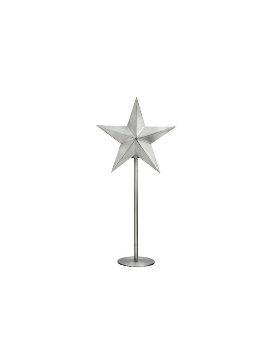Nordic Star on base - Pale silver 76cm - PR Home - Ljusvaruhuset