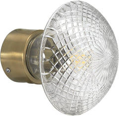 Juliette vägglampa - Klar/mässing diam 16 - PR Home - Ljusvaruhuset