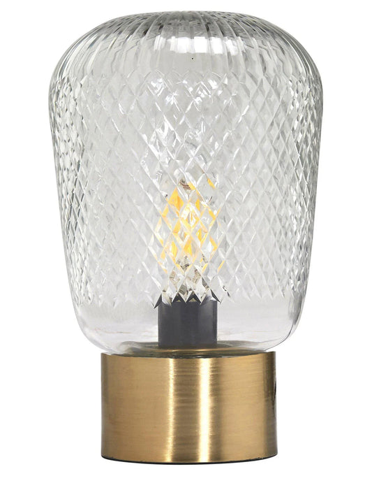 Juliette bordslampa - Klar/mässing 21cm - PR Home - Ljusvaruhuset