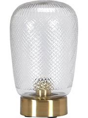 Juliette bordslampa - Klar/mässing 29cm - PR Home - Ljusvaruhuset